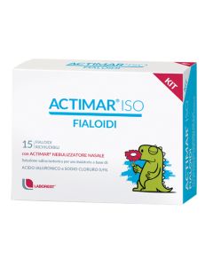 Uriach Italy Actimar Iso Fialoidi Kit 15 Fialoidi Da 5ml Con Nebulizzatore Nasale