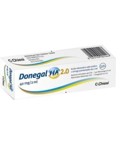 Chiesi Farmaceutici Siringa Intra-articolare Donegal Ha 2.0 Acido Ialuronico 40 Mg 2 Ml