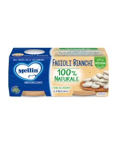 Mellin Omog Fagioli bi 2x80g