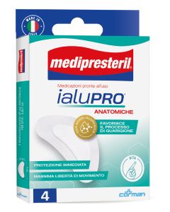 Corman Medipresteril Ialupro Dita 3,8x7 Cm 4 Pezzi