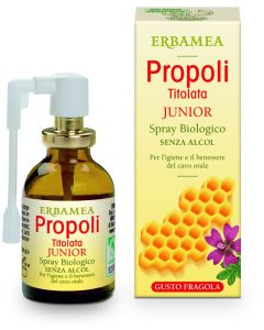 Erbamea Propoli Titolata Spray Junior Biologico 20 Ml