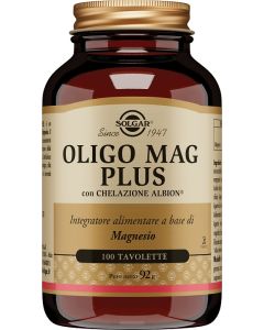 Solgar It. Multinutrient Oligo Mag Plus 100 Tavolette