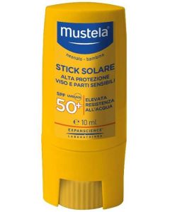 Lab. Expanscience Italia Mustela Stick Solare Protezione Molto Alta Spf50+ 10 Ml