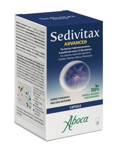 Aboca Societa' Agricola Sedivitax Advanced 30 Capsule