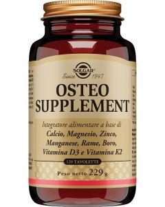 Solgar It. Multinutrient Osteo Supplement 120 Tavolette