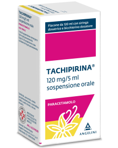 Angelini Tachipirina 120 Mg/5 Ml Sospensione Orale