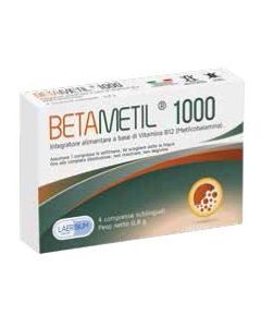 Betametil 1000 4cpr Sublingual