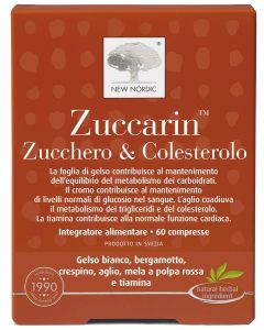 Zuccarin Zucchero&colest 60cpr