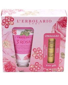 3 Rosa Crema Nutr Mani+omagg