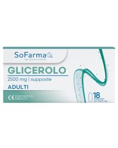 Glicerolo ad 2250mg 18p Sofarm