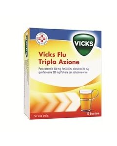 Procter & Gamble Vicks Flu Tripla Azione Polvere Per Soluzione Orale