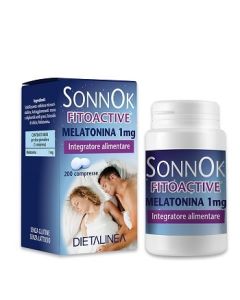 Gdp -general Dietet. Pharma Sonnok Fitoactive Melatonina 1mg 200 Compresse Dietalinea