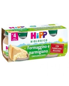 Hipp Italia Hipp Bio Hipp Bio Omogeneizzato Formaggino Ai Tre Forma G Gi 2x80 G