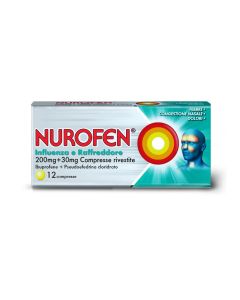 Reckitt Benckiser H. Nurofen Influenza E Raffreddore 200 Mg + 30 Mg Compresse Rivestite