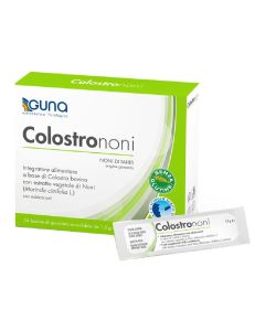 Guna Colostrononi 24 bustine orosolubili Integratore alimentare