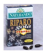 Naturando Riparo Gola Propoli 20 Ampolle Bevibili