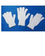 Farmasystem Guanto In Cotone Bianco 9,5