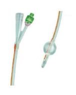 Safety Catetere Foley In Silicone Trasparente A 2 Vie Con Palloncino 5-10ml Diametro Ch24 8,00mm Lunghezza 40cm