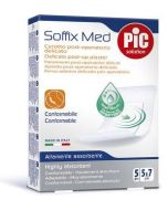 Pikdare Cerotto Pic Soffix Med In Tnt Con Tampone Centrale Assorbente Sterile Monouso 5x7 Cm Antibatterico 5 Pezzi