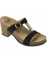 Dr. Scholl's Div. Footwear Ellesmere Suede + Ornament Beads Womens Black 35 Collezione Ss17 1 Paio