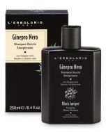 L'erbolario Ginepro Nero Shampoo Doccia Energizzante 250 Ml