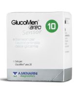 A. Menarini Diagnostics Strisce Glucomen Areo Sensor Per Analisi Del Glucosio 10 Pezzi