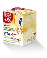 F&f Vita Act Calcio + Vitamina D 60 Compresse