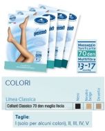 Desa Pharma Sauber Collant 70 Denari Maglia Liscia N Beig 3 Linea Classica