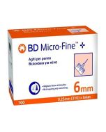 BD MICROFINE AGO G31 6MM 100PZ