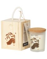 Himalaya Candle Box Legno Oliv