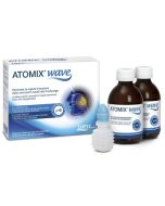 Tred Atomix Wave Dispositivo Per Igiene Rinofaringea Atomix Soluzione Salina 250 Ml 2 Pezzi + Terminale Nasale + Erogatore A Sof
