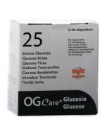 Biochemical System Intern. Strisce Misurazione Glicemia Ogcare 25 Pezzi