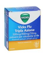 Procter & Gamble Vicks Flu Tripla Azione Polvere Per Soluzione Orale