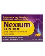 Pfizer Italia Nexium Control 20 Mg Compresse Gastroresistenti
