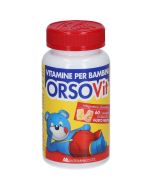 Montefarmaco Otc Orsovit Caramelle Gommose Vitamina Bambini Senza Glutine 60pz